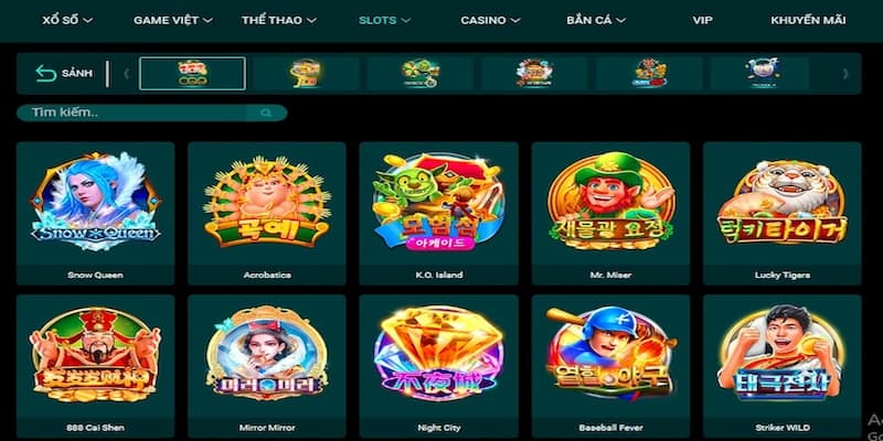 Nhà cung cấp game casino online HO Gaming